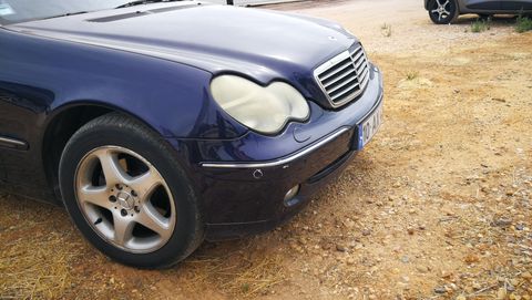 Mercedes Benz azul 2001 9495