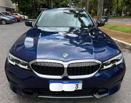 BMW 320i AZUL com interior BEGE - 2020 14208
