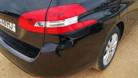 Peugeot 308 preto 1.6 2017 9453