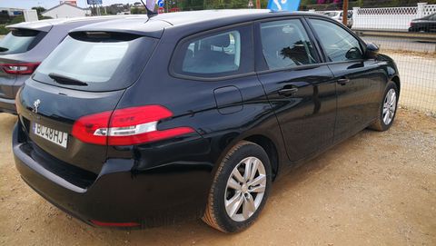 Peugeot 308 preto 1.6 2017 9446