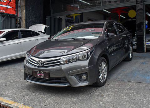 TOYOTA COROLLA XEI 2.0 2015 CINZA 8301