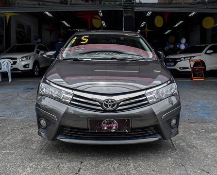 TOYOTA COROLLA XEI 2.0 2015 CINZA 8834