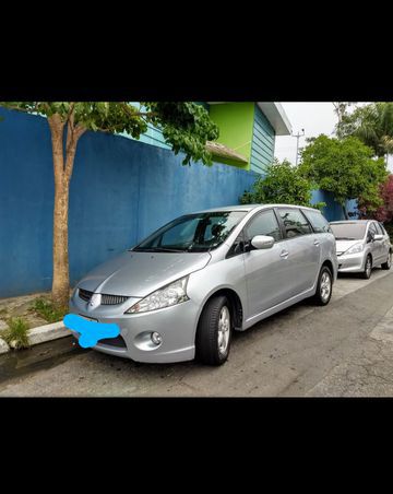 Mitsubishi grandis 7 lugares blindado 2007