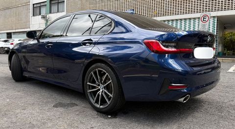 BMW 320i AZUL com interior BEGE - 2020 14211