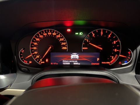 BMW 320i AZUL com interior BEGE - 2020 14225