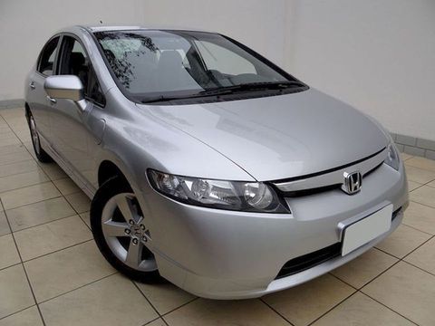 NEW CIVIC VERSÃO LXS, CÂMBIO AUTOMÁTICO 2008 8532
