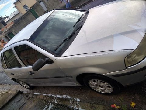 Gol G3
Prata, direção hidráulica banco de couro,rodas de liga leve, ar condicionado desligado,ótimo de motor e caixa, documento 2019,tem uma multa. Precisa só de uma pintura e alguns reparos,para ficar perfeito.