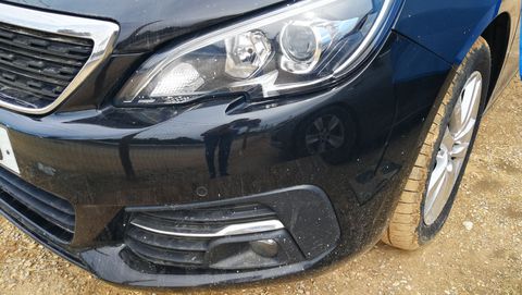 Peugeot 308 preto 1.6 2017 9452
